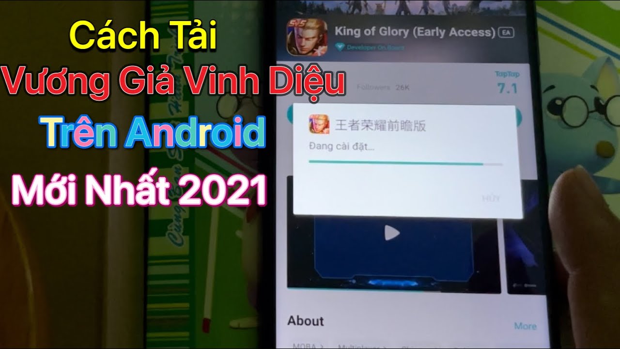 Cách tải Vương Giả Vinh Diệu cho Android 2021