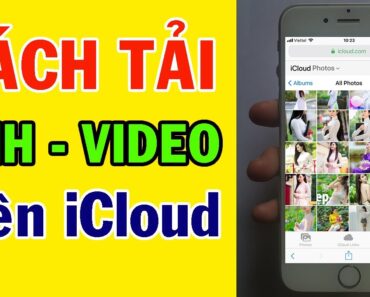 Cách tải ảnh video từ icloud về máy || Cách tải ảnh từ icloud || Cách tải video từ icloud về iphone