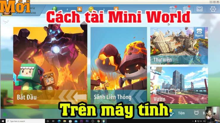 Cách tải game Mini World trên máy tính Pc Laptop | Cách chơi game Mini World trên máy tính laptop pc