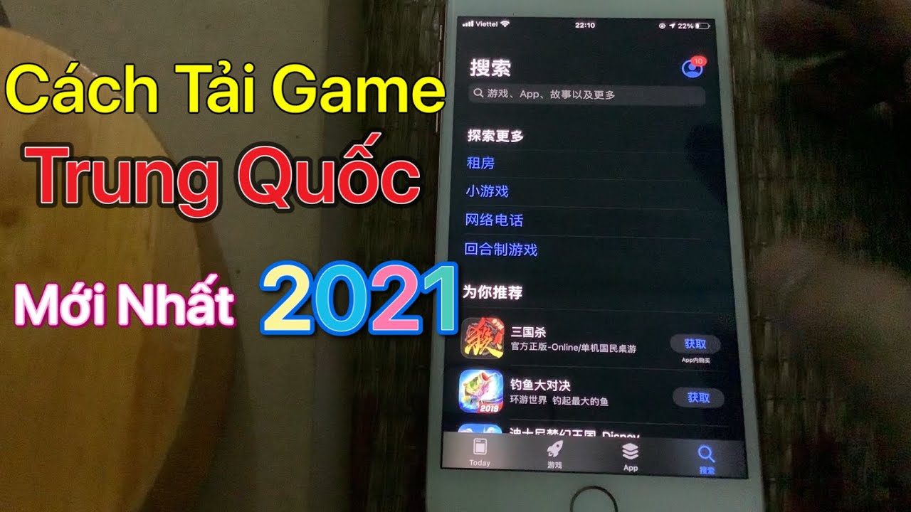 Cách tải game Trung Quốc ios – iPhone trên App Store 2021