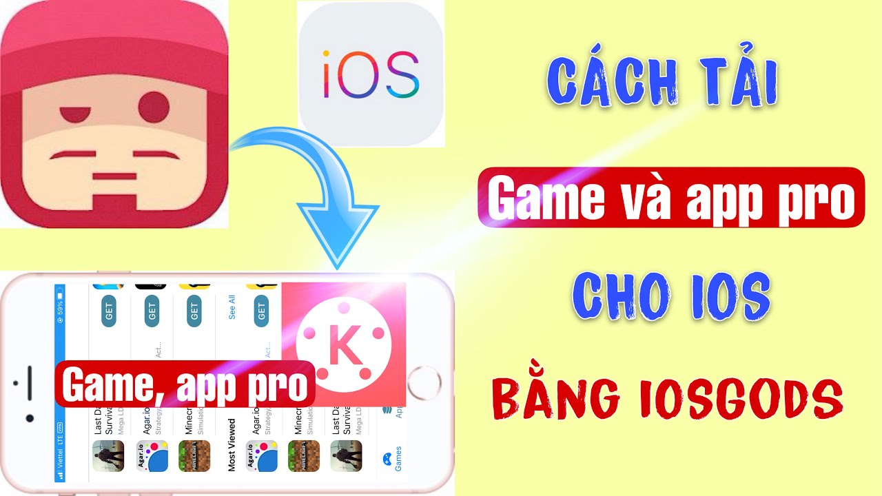 Cách tải game và app pro cho ios bằng iosgods | VUI – HỌC online #50