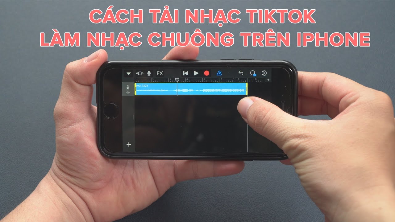 Cách tải nhạc TikTok làm nhạc chuông trên iPhone