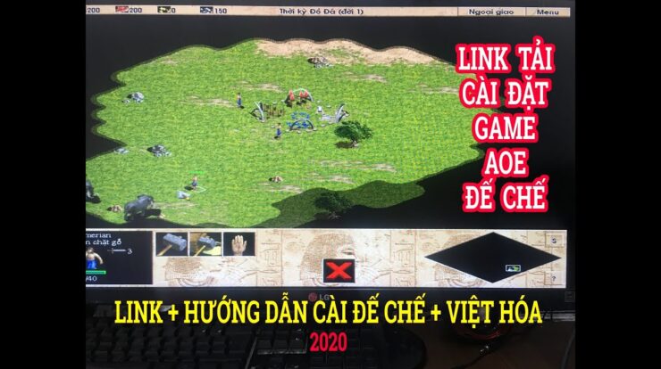 Cách tải và cài game Đế Chế AOE 1 | Tải đế chế Việt Hóa kèm link tải