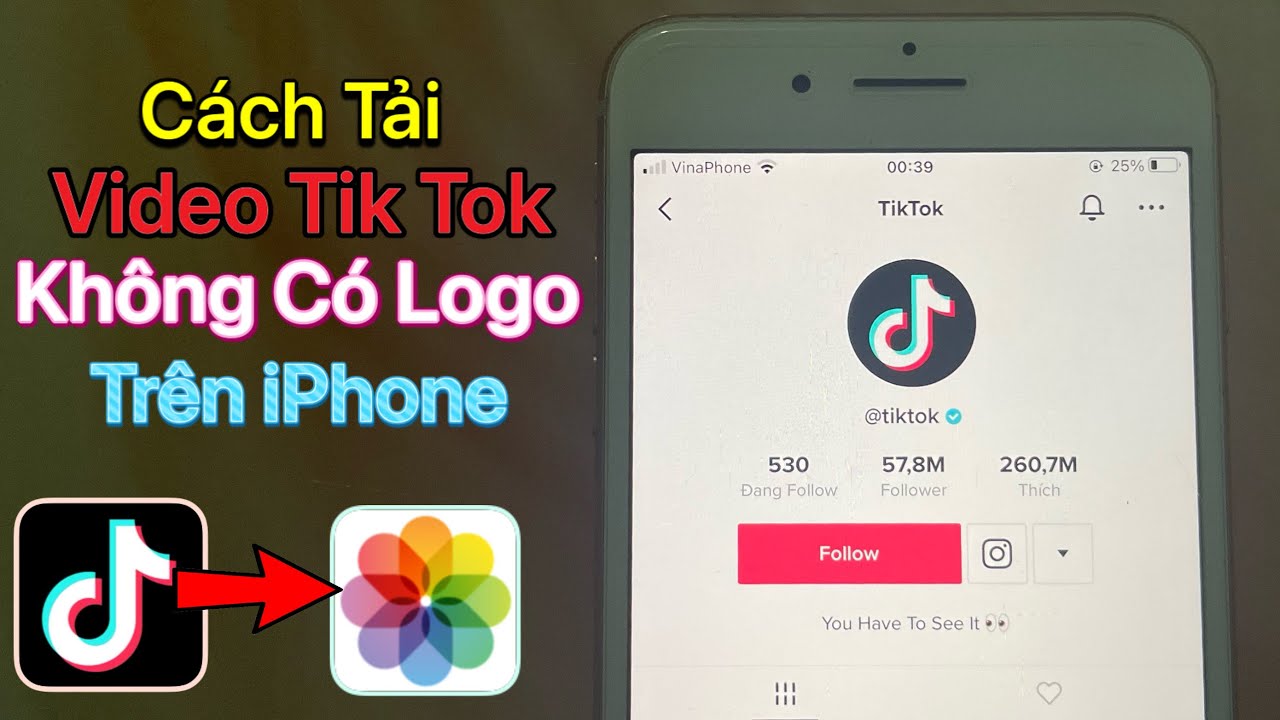 Cách tải video Tik Tok không có Logo IOS – iPhone | Mới Nhất 2022