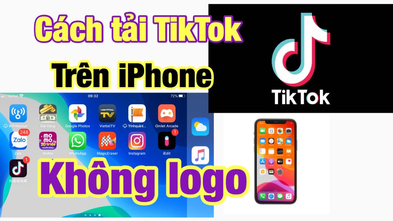 Cách tải video trên TikTok không logo trên iPhone , ios | điện thoại |tiktok 2021