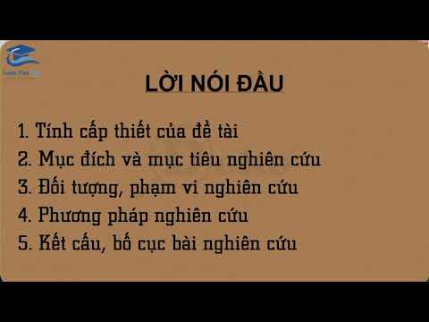 Cách trình bày bài tiểu luận, luận văn ĐÚNG CHUẨN điểm cao phần 2