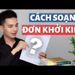 Cách viết Đơn Khởi Kiện | Các nội dung cần lưu ý trong Đơn Khởi Kiện