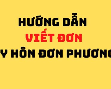 Cách viết đơn ly hôn đơn phương năm 2021 | Nghiên cứu luật channel