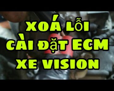 Cách xoá lỗi xe tay ga, cài đặt lại ECM xe tay ga fi