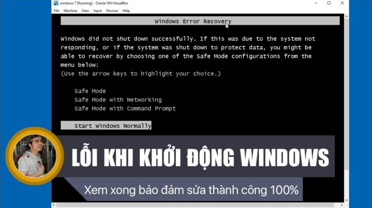 Chu Đặng Phú hướng dẫn SỬA LỖI KHI KHỞI ĐỘNG WINDOWS 7 – How to fix WINDOWS ERROR RECOVERY WIN 7?