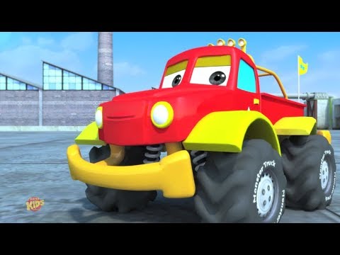 Chúng tôi là chiếc xe tải quái vật | bài hát mẫu giáo | 3D Kids Music | We are the Monster Truck