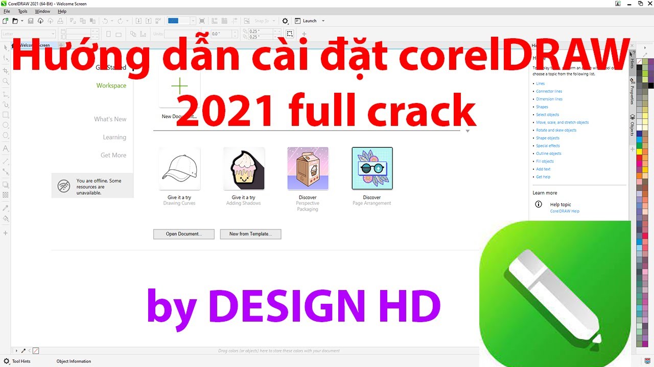 [CorelDRAW] Hướng dẫn cài đặt phần mềm CorelDRAW 2021 full crack | Corel Software installation guide