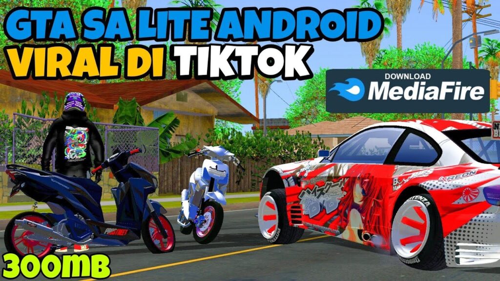 Download Gta Sa Lite Paling Viral Di Tiktok Full Mod Metic Hedon