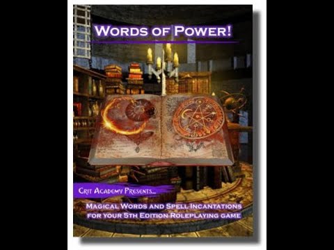 D&D DM Toolkit | Words of Power | 1 Minute Dungeons & Dragons DM Tips