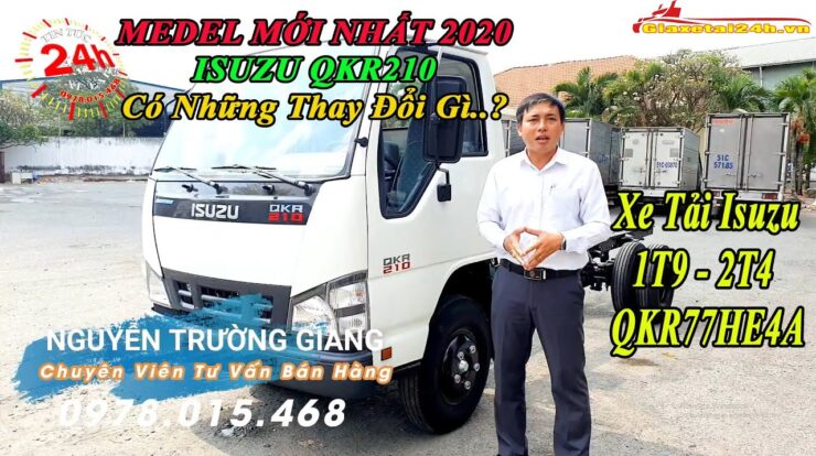 Đánh Giá Chi Tiết Mẫu Xe Isuzu QKR210 Mới Nhất 2020 Tải Isuzu 1T9 Và Isuzu 2T4 |giaxetai24h.vn| #13