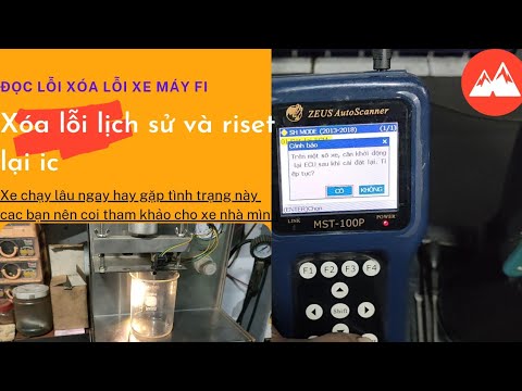 Đọc lỗi xóa lỗi _riset cài đặt lại ic xe tay ga.xe máy Fi| sửa xe máy tại nhà p2