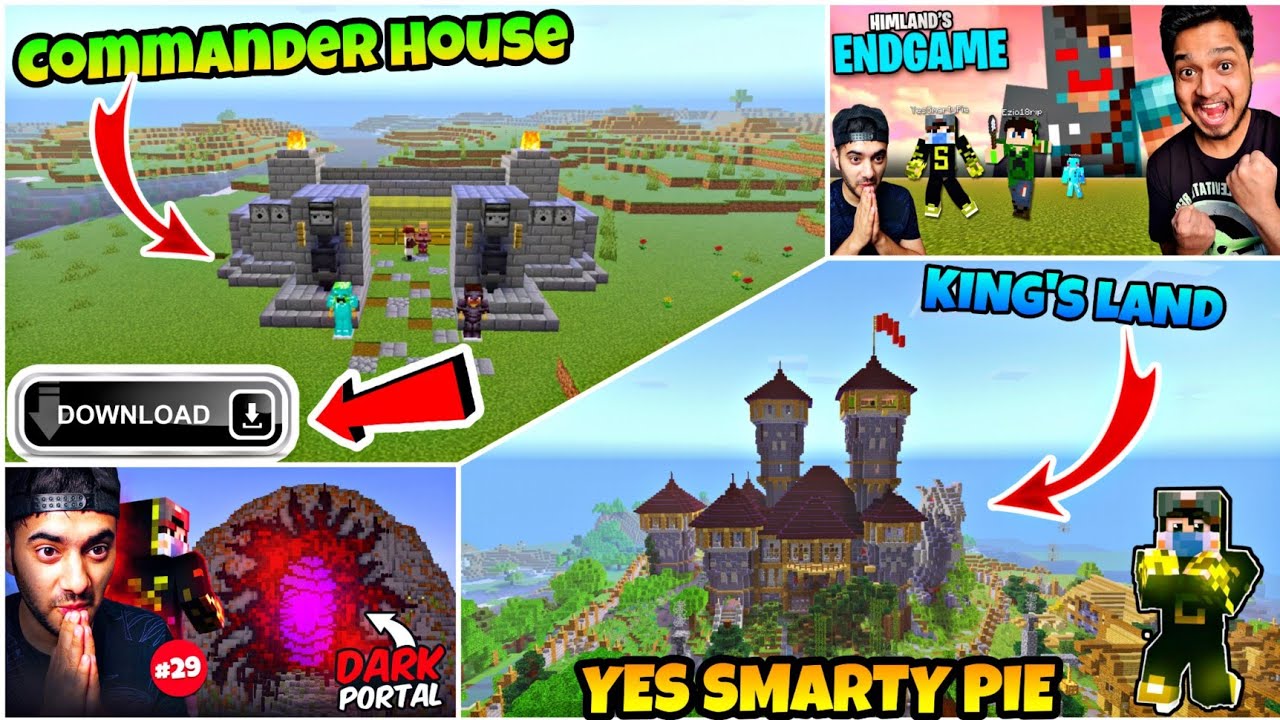 Download Yes Smarty Pie Himland S3 World For Minecraft PE|Full Updated|@YesSmartyPie