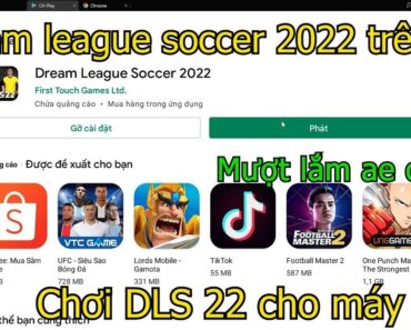 Dream League Soccer 2022 PC - Cách Tải, Chơi DLS 22 Cài Bàn Phím Chơi ...