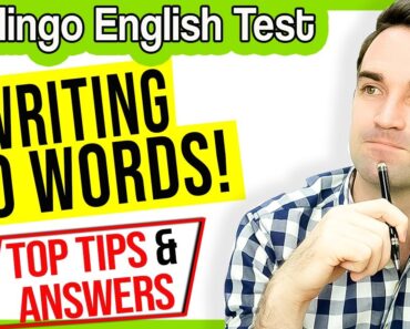 Duolingo English Test WRITING 50 WORDS – Tips, Sample Answer, and Practice