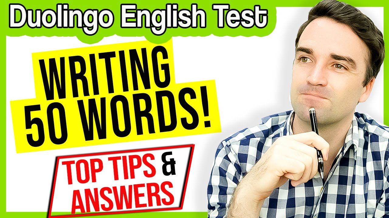 Duolingo English Test WRITING 50 WORDS – Tips, Sample Answer, and Practice