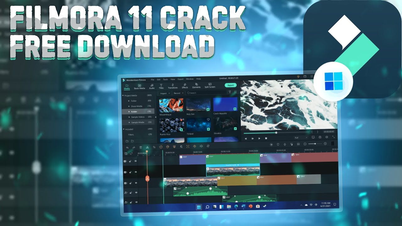 FILMORA 11 FREE DOWNLOAD | LIFETIME FULL VERSION | INSTALL WONDERSHARE FILMORA | MARCH 2022