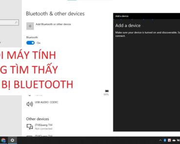 FIX LỖI MÁY TÍNH KHÔNG TÌM THẤY THIẾT BỊ BLUETOOTH  – TMQ Official