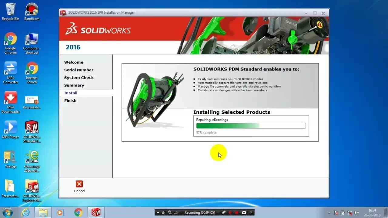 HOW TO INSTALL SOLIDWORKS 2016 CRACK in Windows 7/8/10