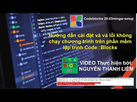 HƯỚNG DẪN CÀI ĐẶT VÀ FIX LỖI KHÔNG CHẠY CODE::BLOCKS