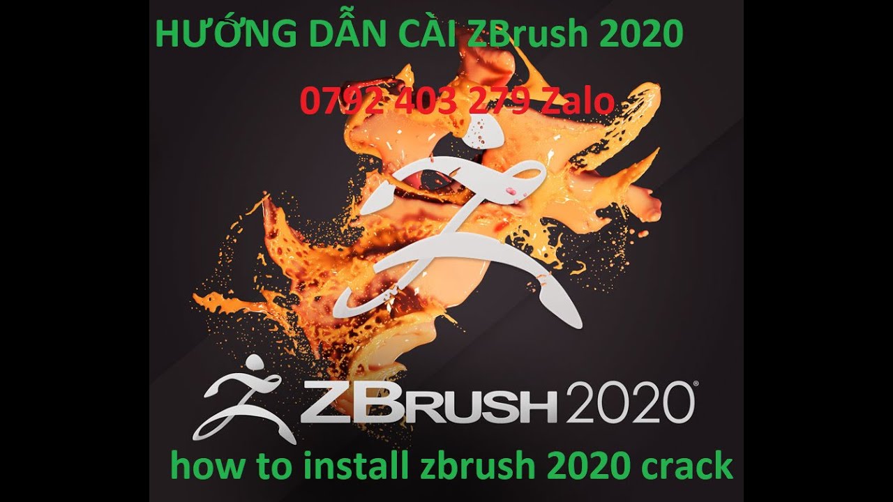 HƯỚNG DẪN CÀI ĐẶT ZBrush 2020_ (how to install zbrush 2020 crack)