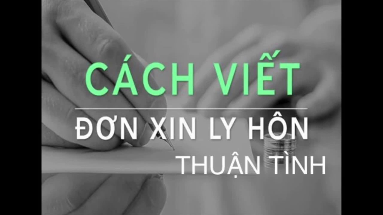 (HƯỚNG DẪN) Cách viết Đơn ly hôn thuận tình // Tư vấn luật// Luật sư HANG