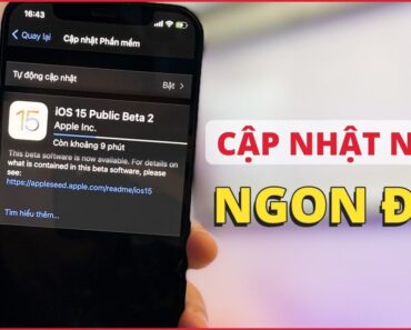 [HƯỚNG DẪN] Cài Đặt iOS 15 Public Beta Cực Nhanh| How To Update iOS 15 Public Beta