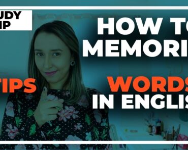 How To Memorize Words in English – 5 Tips