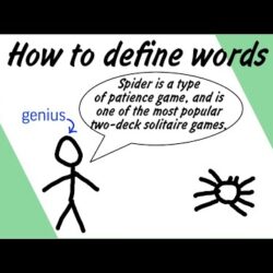 How to define words