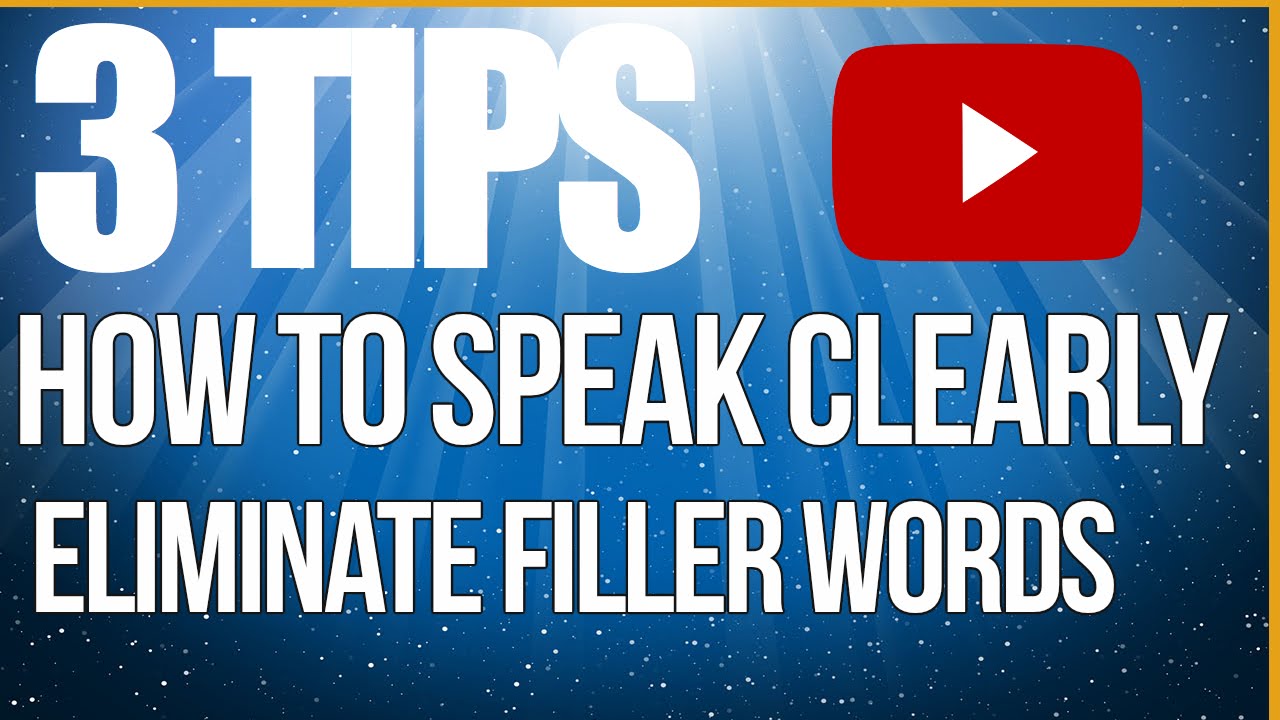 How to sound more articulate by eliminating filler words