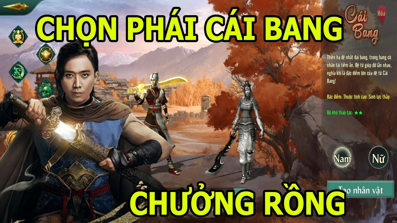 Hướng Dẫn Cách Tải Game Võ Lâm Truyền Kì 1 Mobile Game Tuổi Thơ Gia Nhập Cái Bang Cùng Trấn Thành