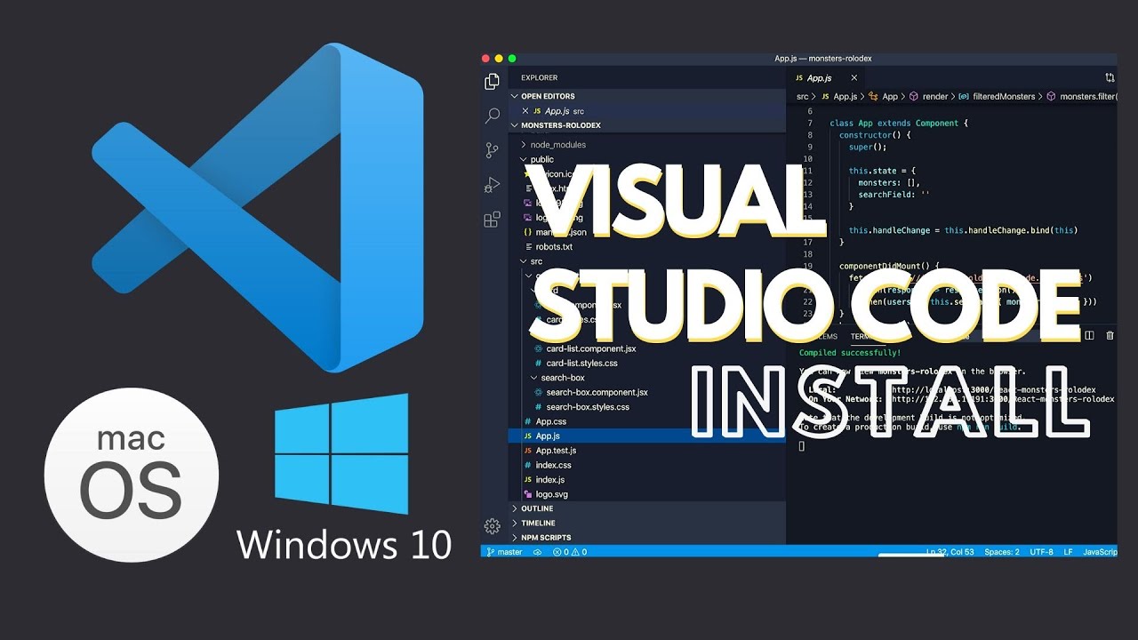 Hướng Dẫn Cài Đặt và Sử Dụng Visual Studio Code (VS Code) trên Windows và Mac