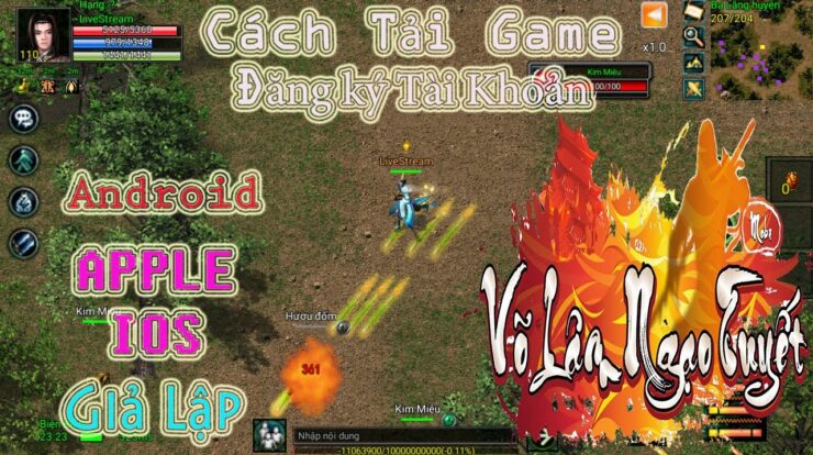 Hướng Dẫn Đăng Ký Tài Khoản & Tải Game Trên 3 Hệ Điều Hành … Tại Game Võ Lâm Ngạo Tuyết Mobile