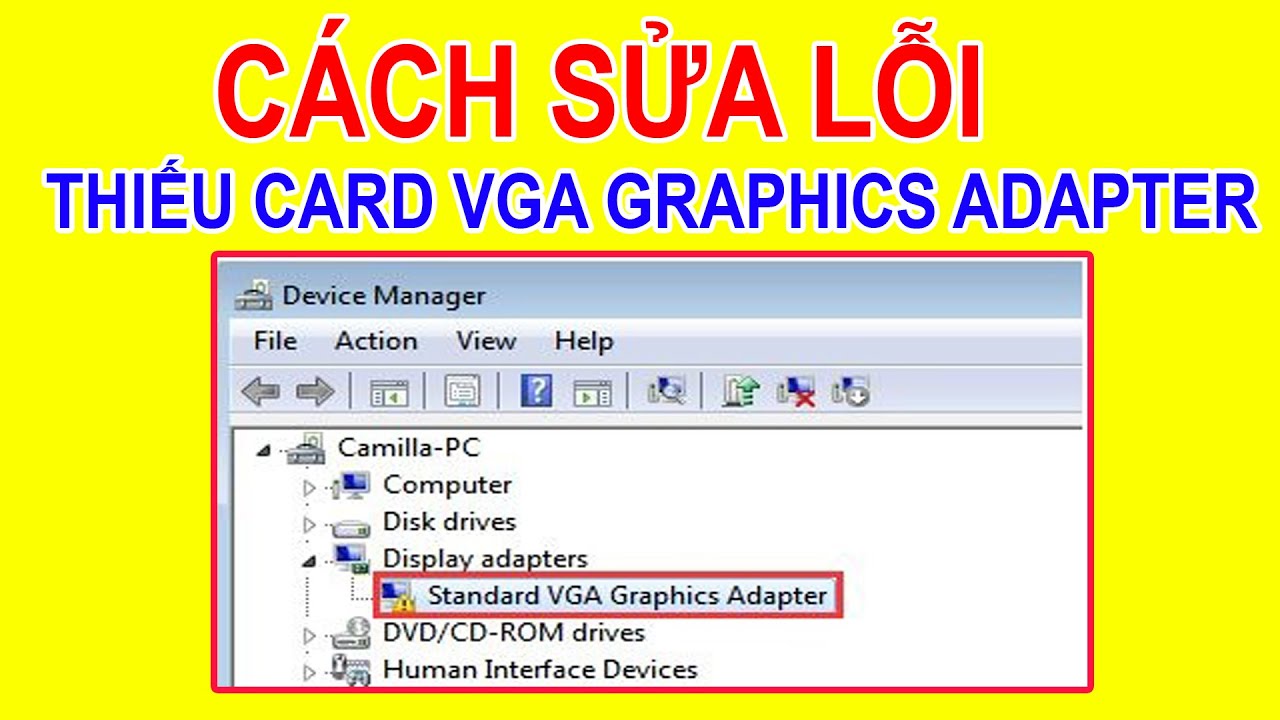 Hướng Dẫn Sửa Lỗi Thiếu Driver Card Màn Hình Máy Tính VGA Geforce Chuẩn Nhất | Gin Gà Official