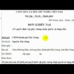 Hướng Dẫn Viết Đơn Khiếu Nại (chi tiết theo pháp luật). Liên hệ tư vấn và soạn thảo zalo: 0812049607