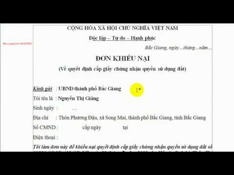 Hướng Dẫn Viết Đơn Khiếu Nại (chi tiết theo pháp luật). Liên hệ tư vấn và soạn thảo zalo: 0812049607