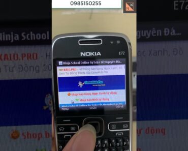 [ Hướng dẫn ] Tải Game và Ứng Dụng Trên Nokia E72. E71. E63. E52. E5. #Short