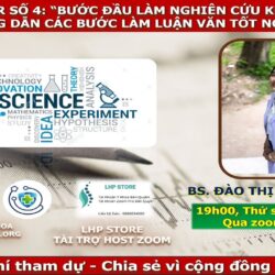 Hướng dẫn các bước làm luận văn tốt nghiệp | Bước đầu làm Nghiên cứu khoa học | Webinar Số 4