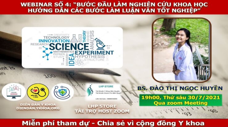 Hướng dẫn các bước làm luận văn tốt nghiệp | Bước đầu làm Nghiên cứu khoa học | Webinar Số 4