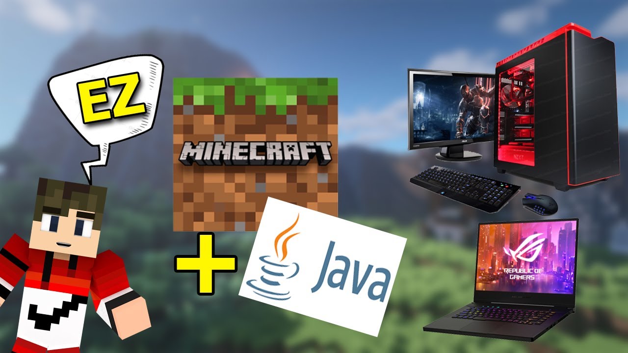 Hướng dẫn cách tải Minecraft Pc miễn phí trên Laptop/Pc mới nhất 2021|GainG