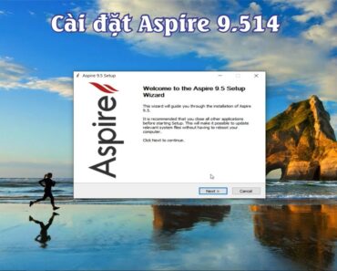 Hướng dẫn cài đặt Aspire 9.514