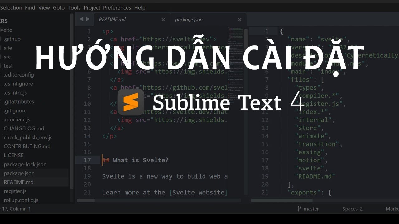 Hướng dẫn cài đặt Sublime text 4