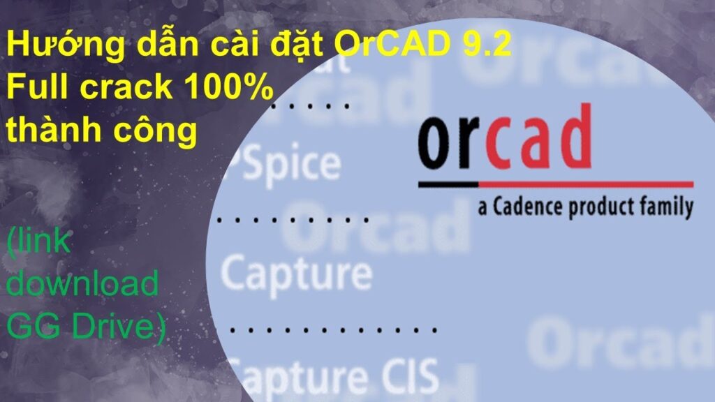 tải orcad 9.2 crack