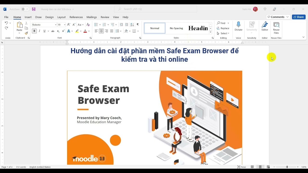 Hướng dẫn cài đặt phần mềm Safe Exam Browser để tham gia kiểm tra hoặc thi online