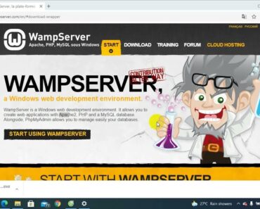 Hướng dẫn cài đặt phần mềm WAMP SERVER để học lập trình web với PHP, chạy thử file PHP đầu tiên