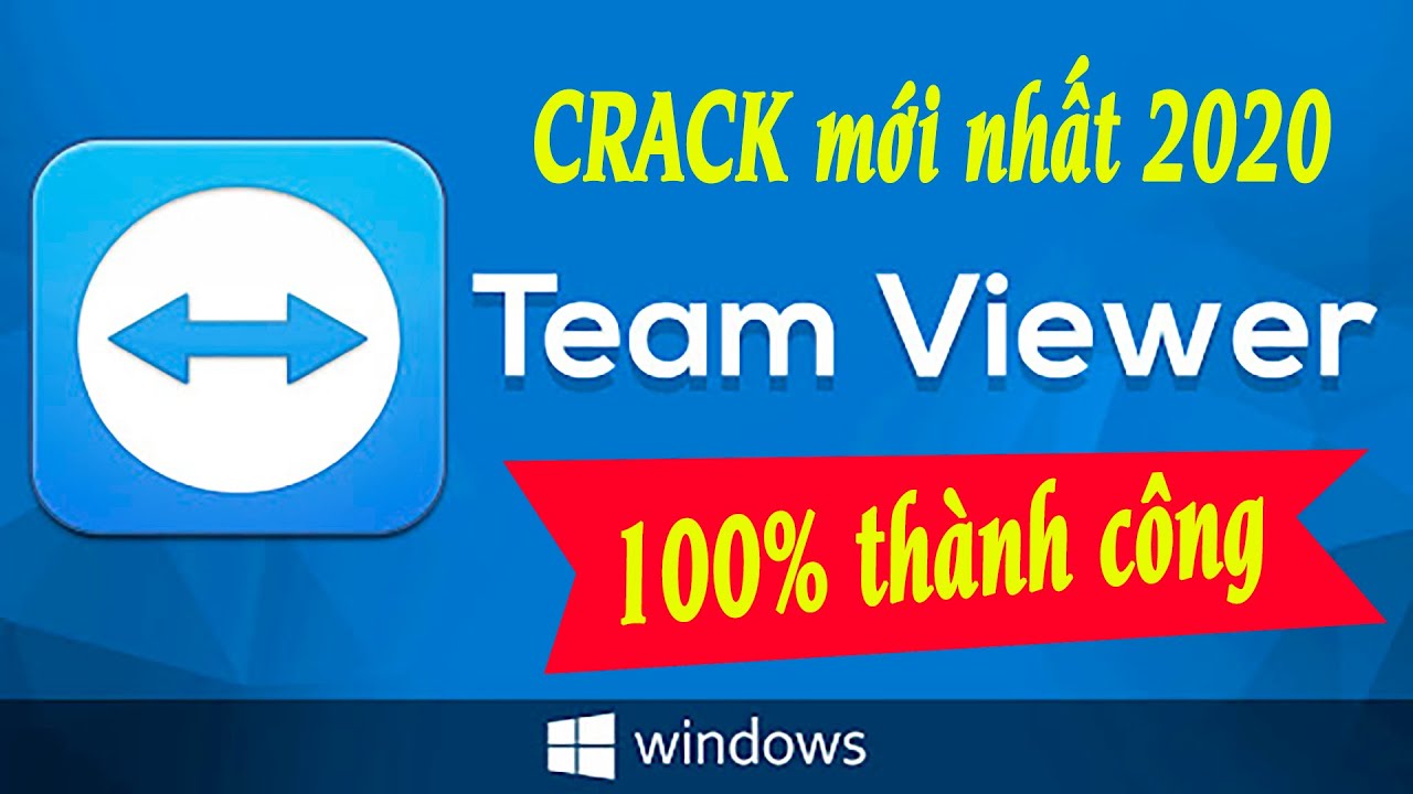 Hướng dẫn crack Teamviewer 100% thành công mới nhất 2020